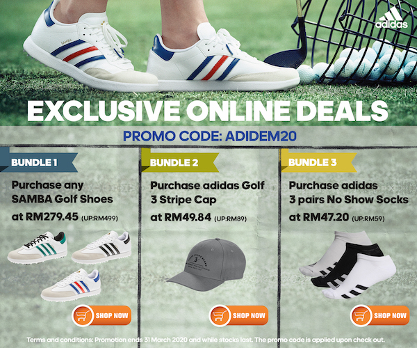 Special adidas Golf offer for Deemples users only! - Deemples Golf App